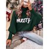 2023 gestrickte Frauen Rollkragen Fledermaus Pullover Lose Frohe Pullover Weibliche Gestrickte Hemd Jumper Elegante Winter Herbst Neue Jahr Trendy Weihnachten Pullover