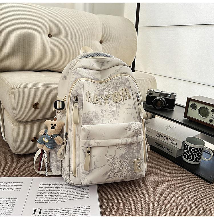 Schoolbag1011 New Japanese school bag men's large-capacity boys' computer backpack female junior high school student high school student versatile 