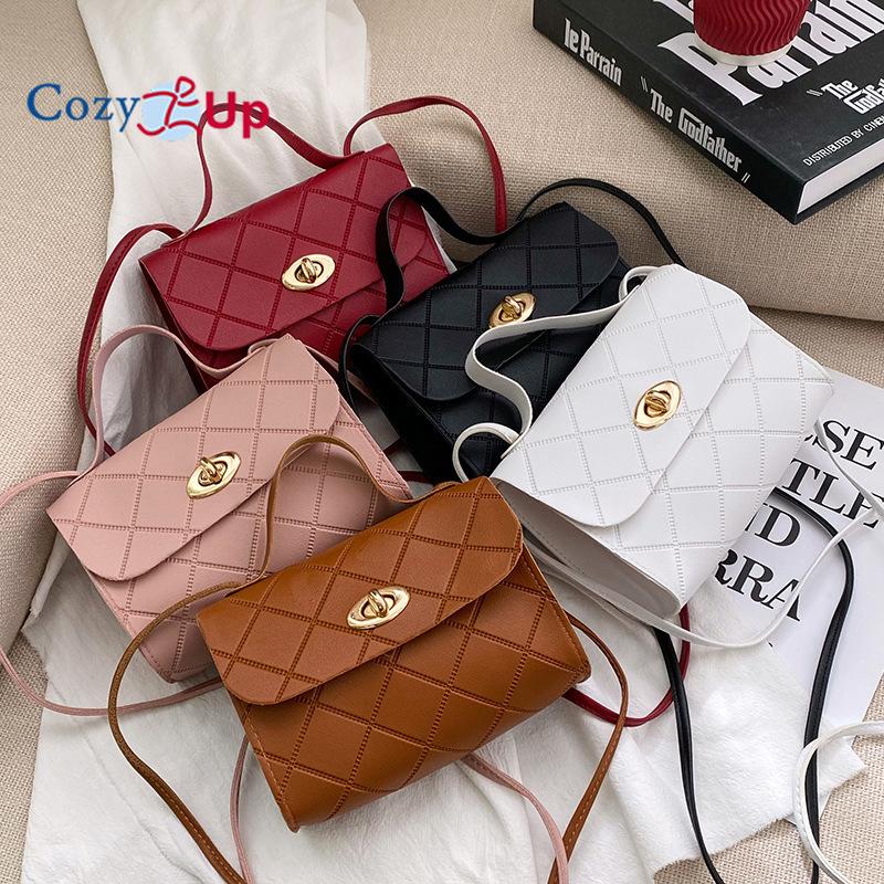 Cozy Up Lingge Bag Embossed Mobile Phone Bag, Portable Small Bag, Mini Women's Bag