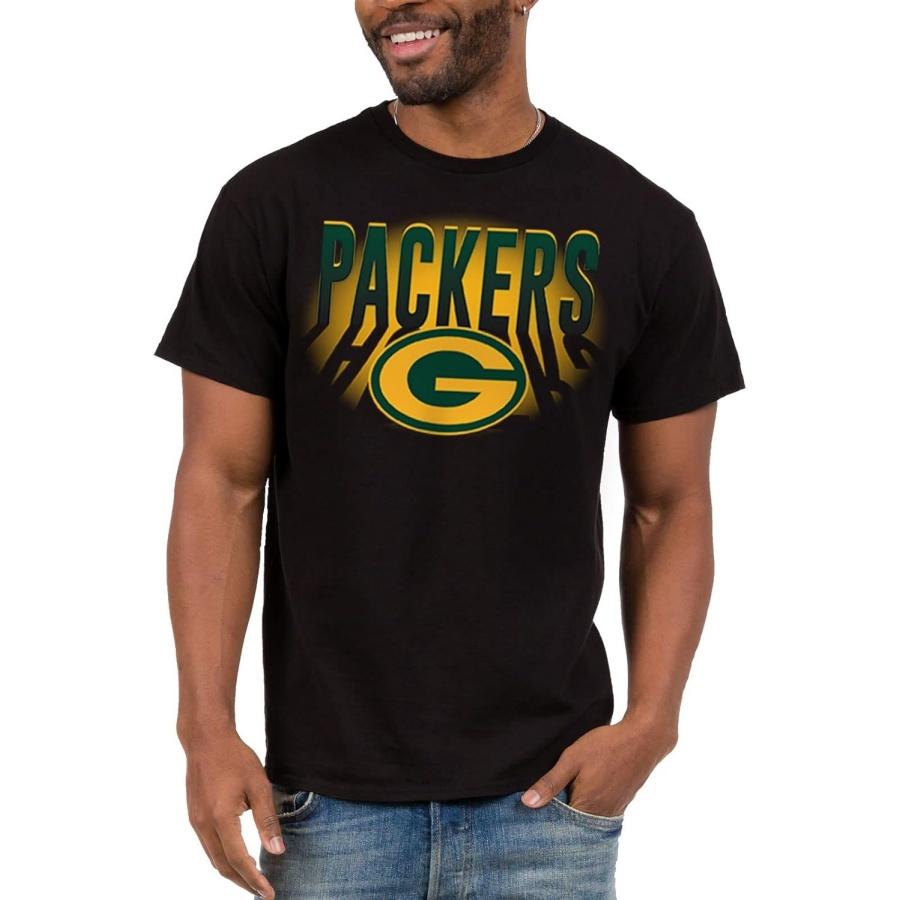 Junk Food Унисекс-Взрослый Green Bay Packers NFL Spotlight Футболка для фанатов S