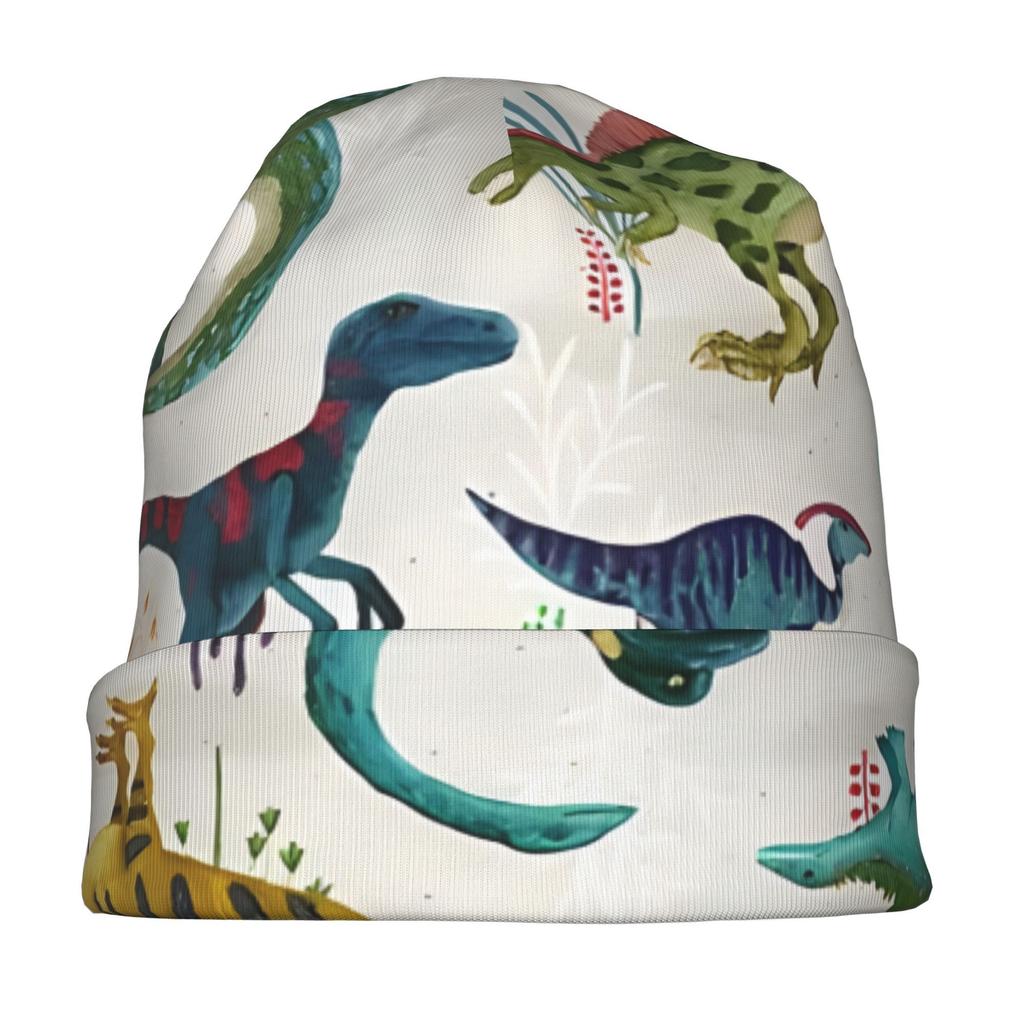 Dinosaurs Adult Fashion Beanie That Transitions Effortlessly from Morning Commutes To Evening Walks While Maintaining a Clean Urban Look
