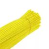 100pcs Pipe Cleaners Flexible Bendable Pure Color Polyester Chenille Stems DIY Children S Early Education Hand Made Toys