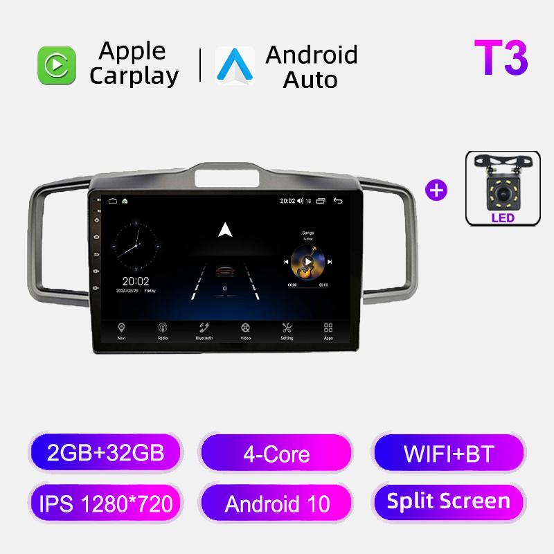 For Honda Freed 1 Spike 2008-2016 Android Car Radio Multimedia Video Player 2din Navigation GPS Head Unit IPS Screen Auto Stereo