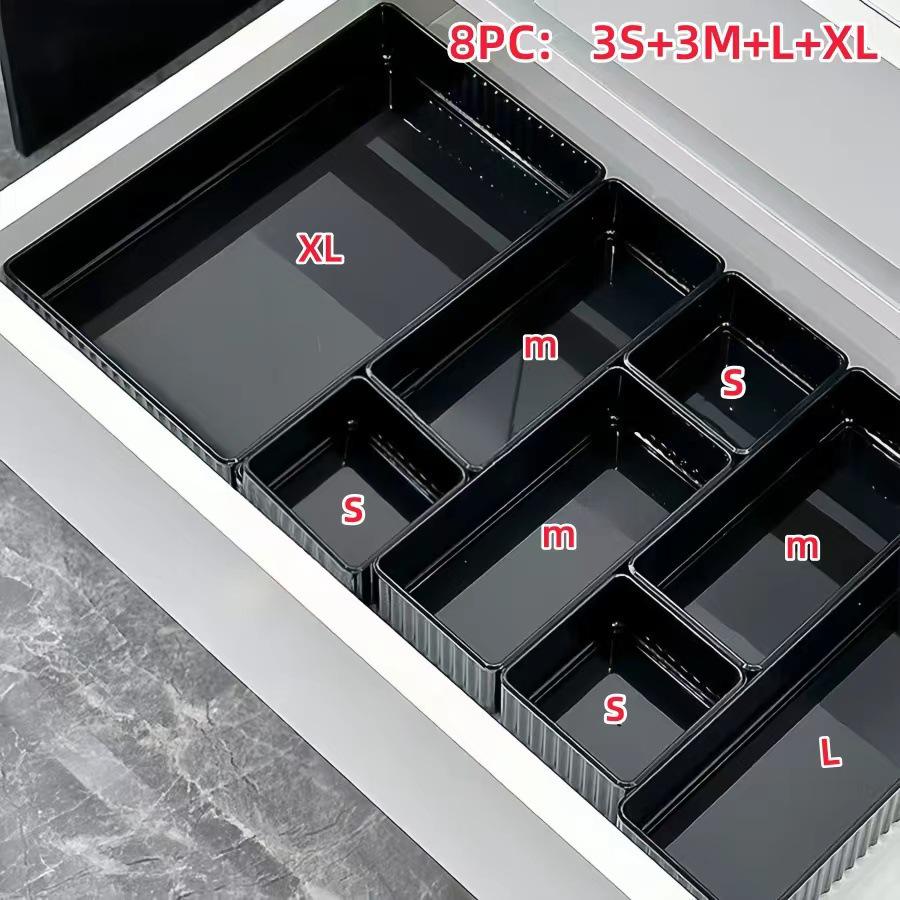 Drawer Divider Makeup Organizer Box for Desk or Dorm.