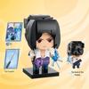 Keeppley Naruto Shippuden Uchiha Itachi Square Head Figure Building Blocks Toy 20513