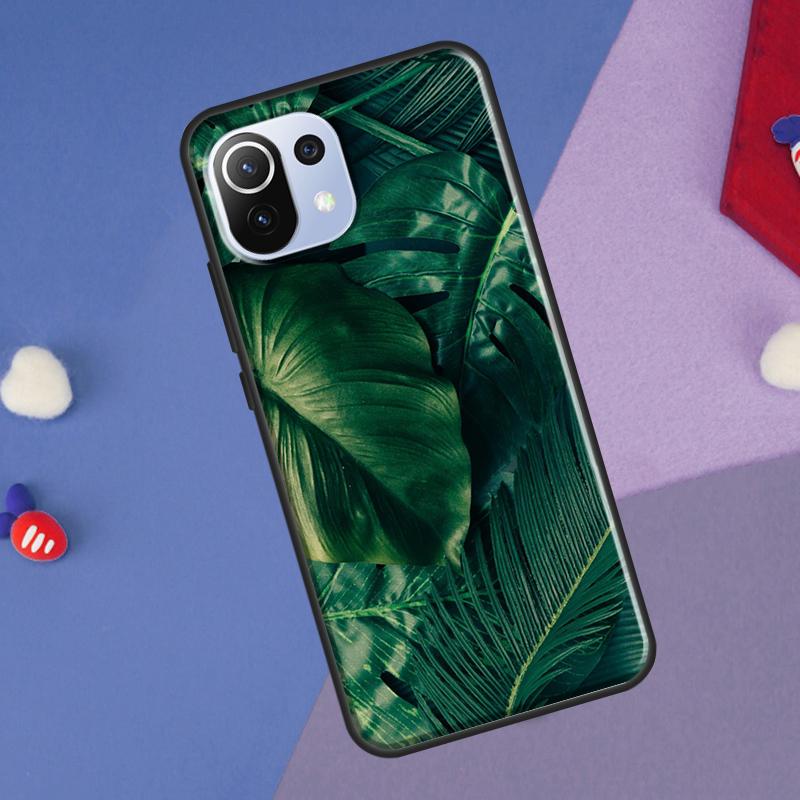 Summer Plant Palm Green Leaf Aloha Cover For Xiaomi 13 14 Ultra 11T 12T 13T 14T Pro POCO X7 Pro X3 X5 F3 F5 F6 M6 X6 Pro Case