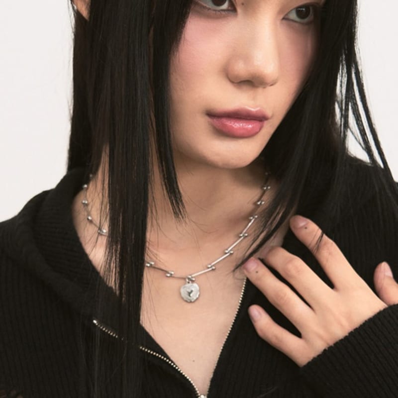 

SIS A Lace Heart Necklace FREE