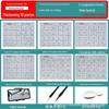 Reusable Water Writing Cloth for Beginners, Rice Grid Design – Automatic Disappearance for Easy Calligraphy Practice