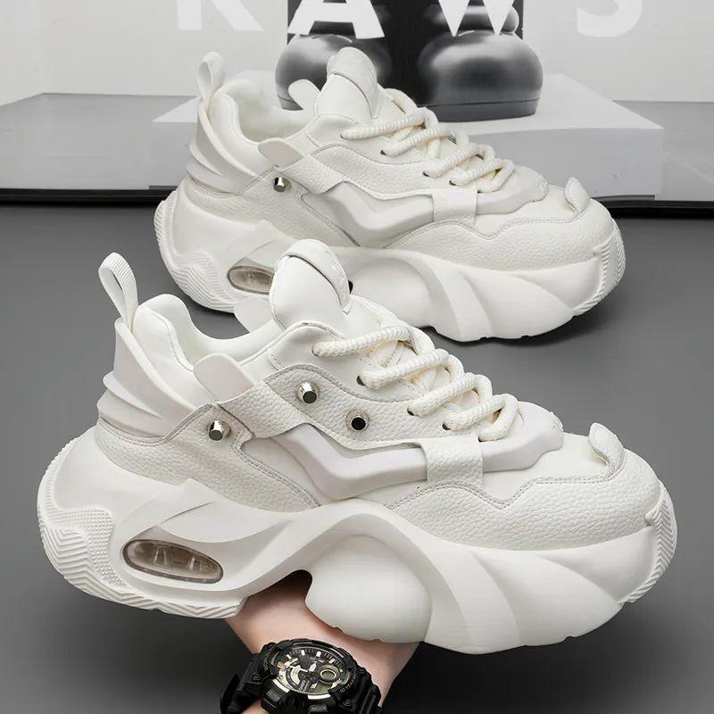 

Korean version of the new versatile breathable thick-soled splicing trend dad shoes, youth explosion increase sports and leisure shoes 39