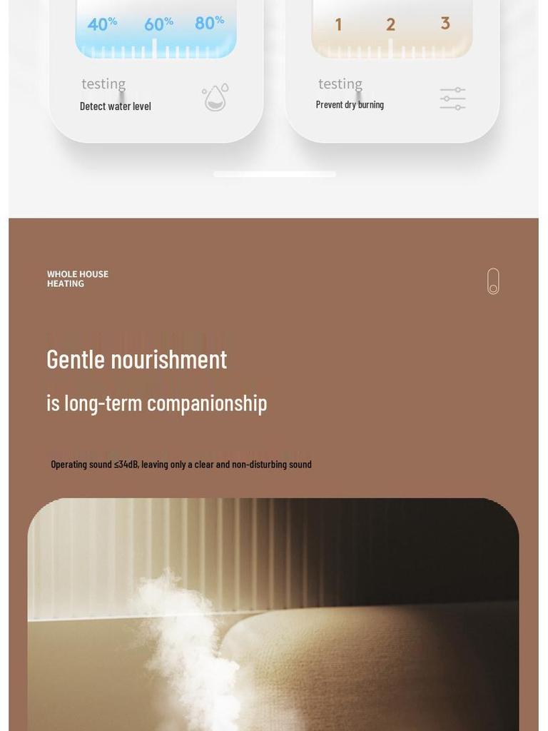 Multi-Function USB Humidifier & Aroma Diffuser with Air Purifier and Atmosphere Light for Home, Office, and Dorms.
