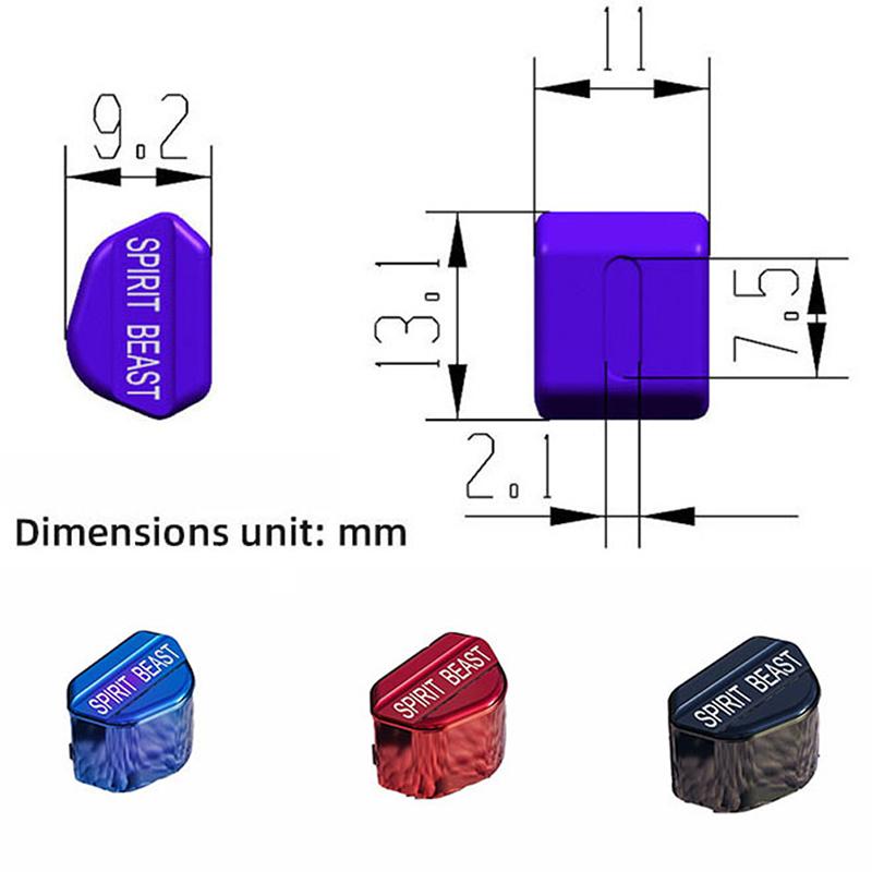 Buton comutator motocicletă semnalizare fază lungă și scurtă capac cheie îndepărtat