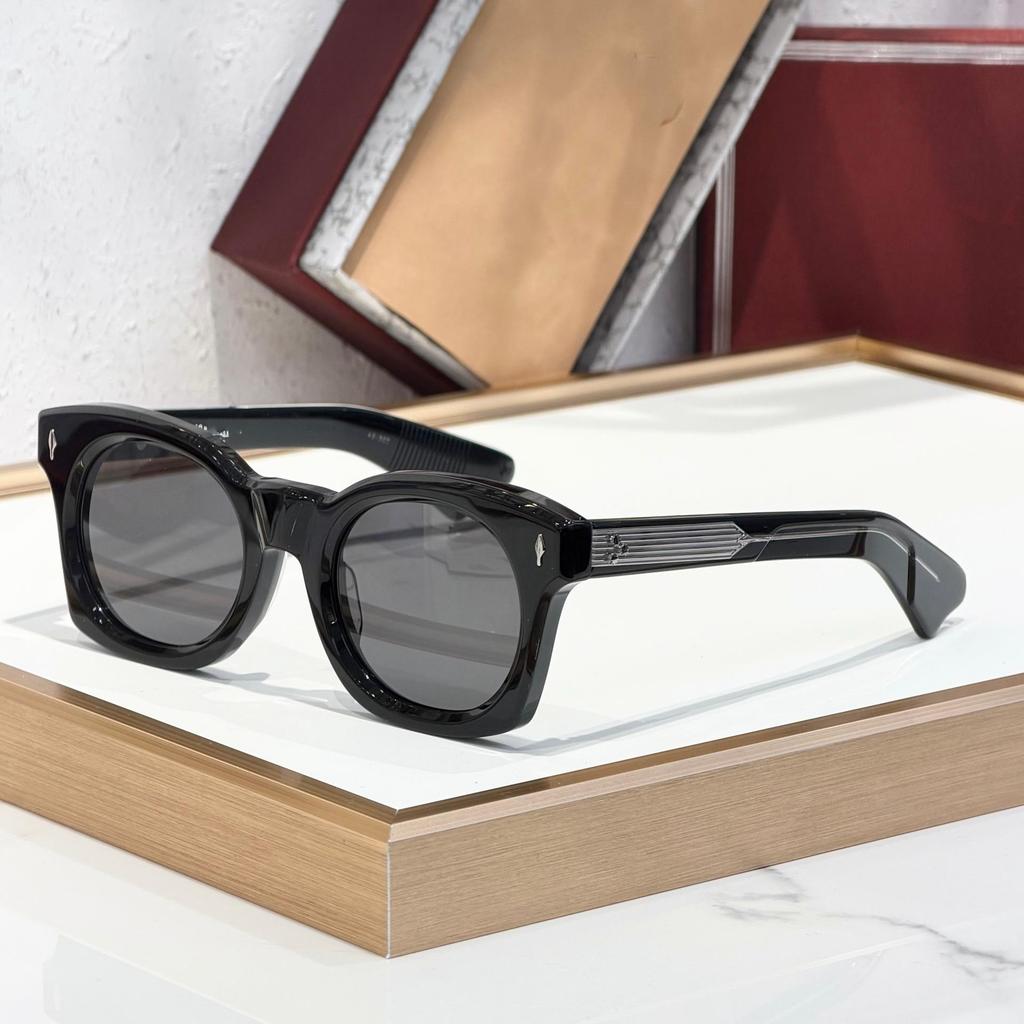 ELMYRI Trendige Handgefertigte Acetat-Sonnenbrille für Damen & Herren - Fotochemisch, Perfekt für den Urlaub & Partys