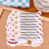 14 Pcs Cute Cartoon Ruler Bookmark Creative Animal Paper Bookmark Student Kid Stationery School Supplies
