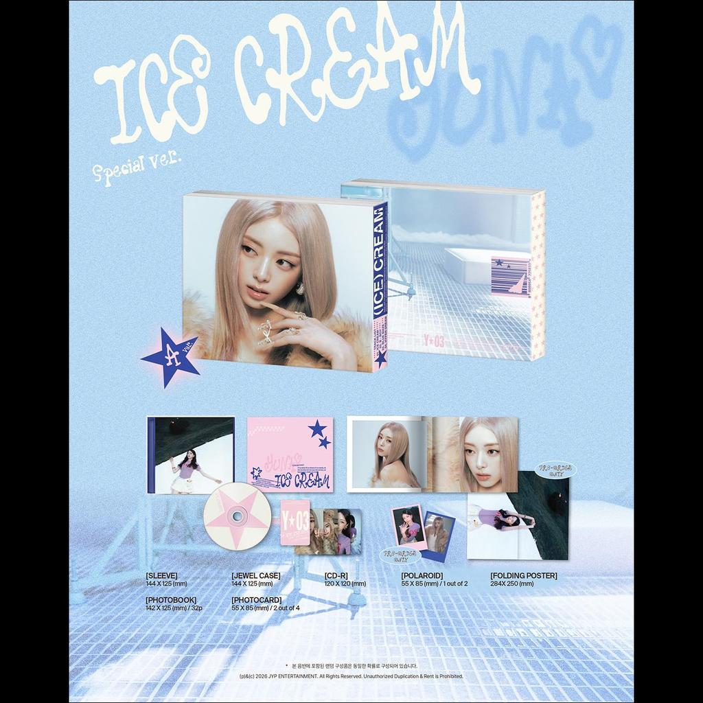 YUNA(ITZY) [Eis] - SPEZIAL Version. (A/B-Ver.) + Kostenloses Geschenk