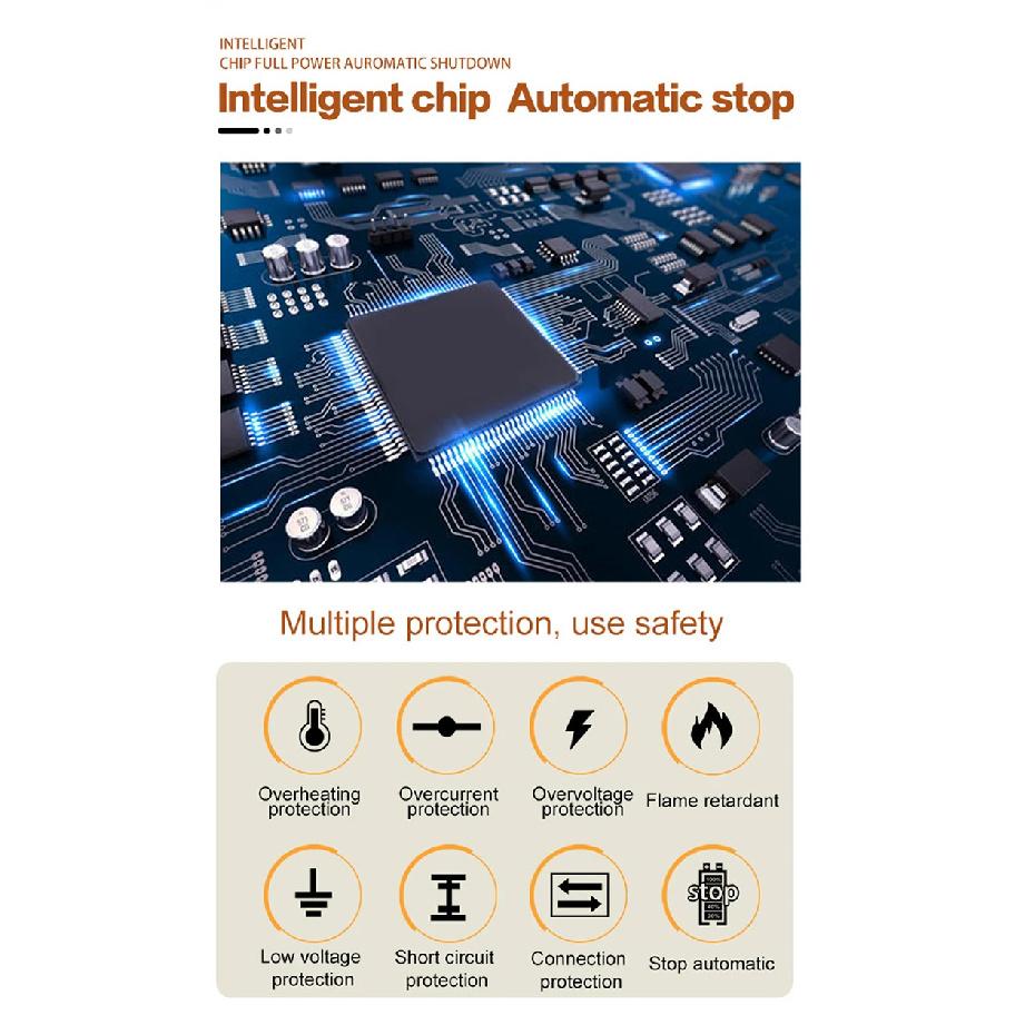 12V 6A Full Automatic Car Battery Charger Power Pulse Repair Chargers Wet Dry Lead Acid Battery Chargers Digital LCD Display