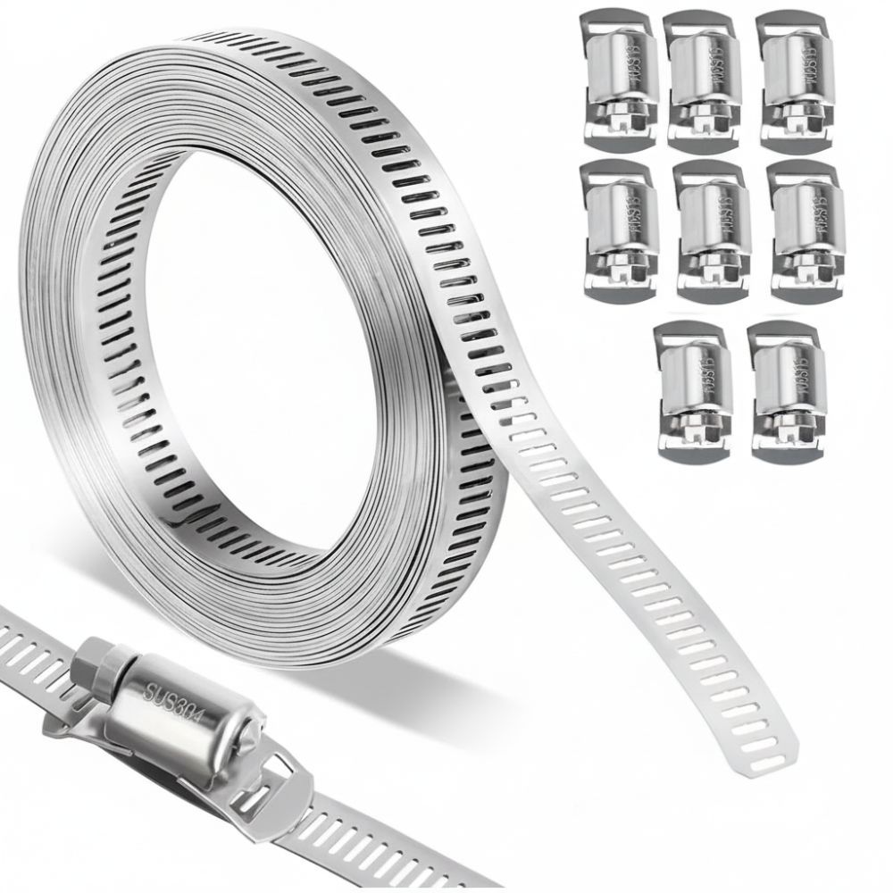 Heavy Duty Adjustable Hose Clamps With Fasteners Stainless Steel Clamp Clamp Fasteners