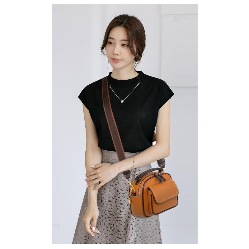 Cross Shoulder Women's Bag Kangaroo Handbag Large Capacity Mother Bag Fashionable Pillow Square Bag