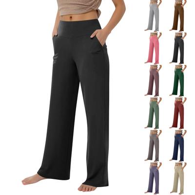 High Waisted  For Women-Tummy Control Athletic Workout Running Yoga Gym Dance Pants