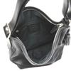 COACH Cafu Diagonal crossing Shoulder Bag leather black Women 19889 Used