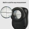 Ergonomic Handheld Magnifying Glass Suitable For Antique Collector Shatterproof ABS Magnifier Handheld