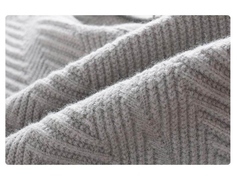 Autumn 2023 Men's Stand-Up Collar Knit Cardigan