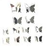 12Pcs PVC Butterfly 3D Mirror Removable Wall Sticker Decal DIY Art Home Decor