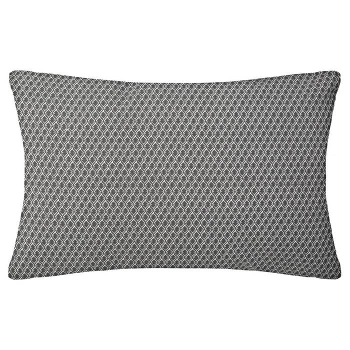 Coussin Motifs "Otto" Gris 30X50cm - Atmosphera Createur D'interieur