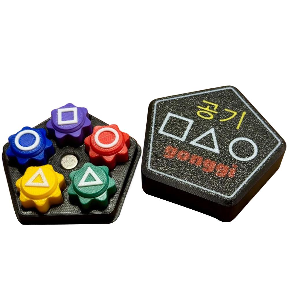 Gonggi Korean Game Stone Catching Toy Gong Gi Game Korean Traditional Play Game Gonggi Game Jack Stone Pebbles Set Board Game