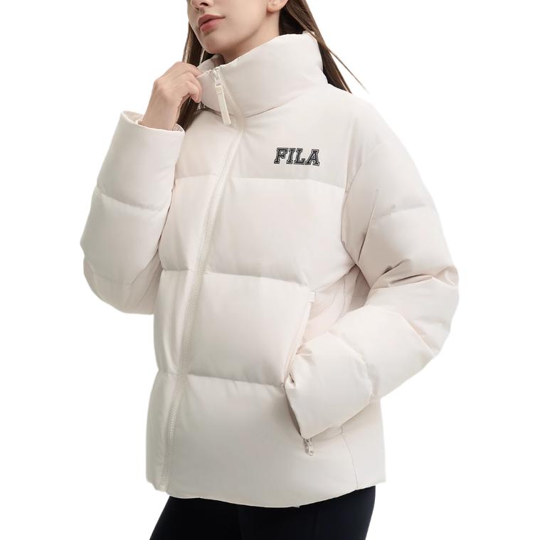 New FILA Down Jacket Unisex Steam White F51M449904F-IV