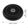 1 Pair 100mm PU Scooter Wheels for Outdoor Skating Kit
