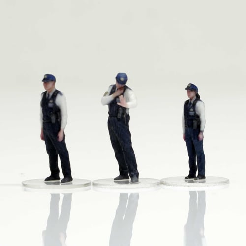 

Figreal 1/64 Police Officer 001 (13) 3-piece set