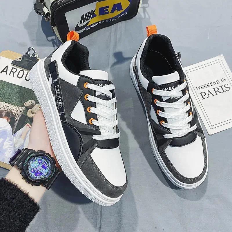 Fashion Platform Sneakers for Men Breathable Casual Walking Sports Running Outdoor Travel Fitness Sneakers Male Vulcanized Shoes Sewing
