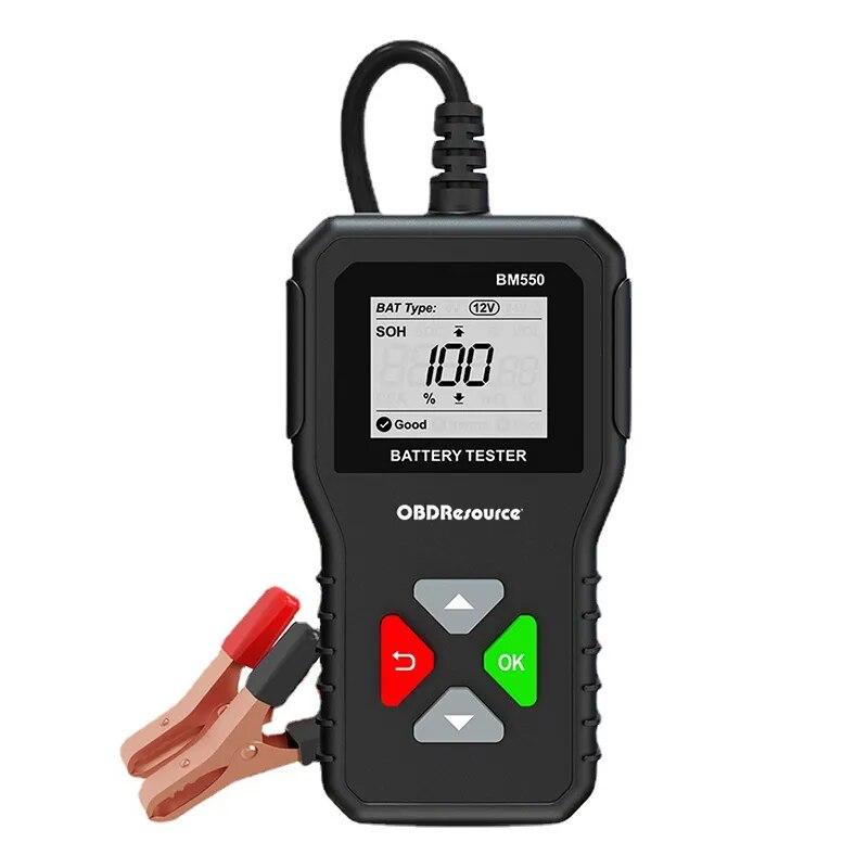 

Тестер аккумулятора автомобиля BM550 6 В 12 В 24 В 100-2000 CCA аккумуляторная система обнаружения автоматический анализатор аккумулятора автомобильный / мотоциклетный аккумуляторный инструмент