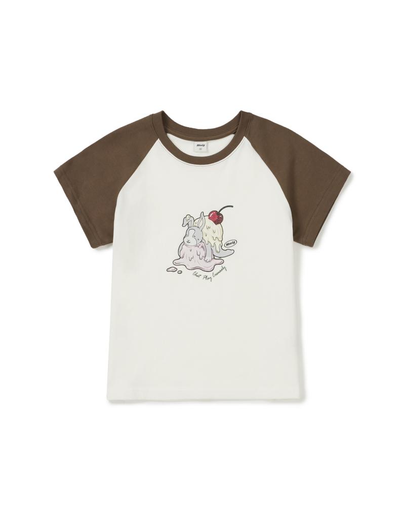 MMLG Melge Melting Raglan Hf-T (Cream)