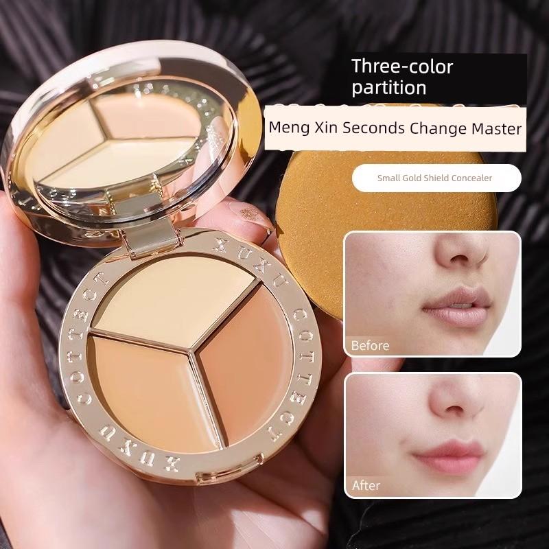 Makeup Artist Special Three-Color Concealer Cover Face Spots Acne Marks Strong Giant Concealer Dark Circles Tattoo Waterproof