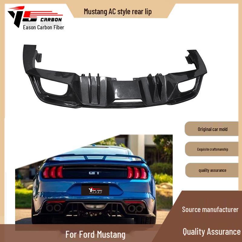 Ford Mustang AC Style Carbon Fiber Rear Spoiler (2015–2022)