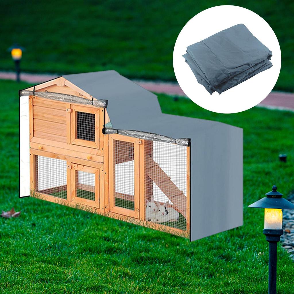 Hutch Cover Dust Waterproof Bunny Cage Protection Roof for Pet House Guinea Pig Small