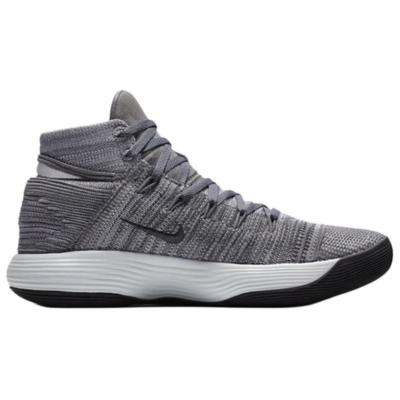New Nike Hyperdunk 2017 Flyknit 'Cool Grey Black' 917727-007