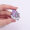 Cartoon Conch Enamel Pins Custom I Don't Think So Brooches Lapel Badges Cartoon Funny Jewelry Gift for Kids Friends