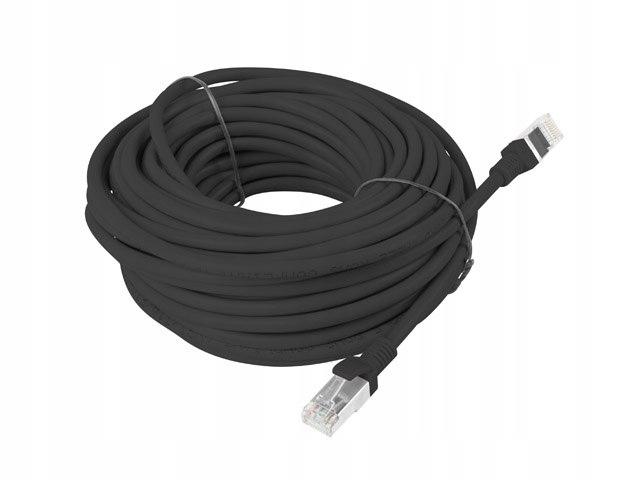 Patchcord Lanberg UTP kat.6 15m czarny