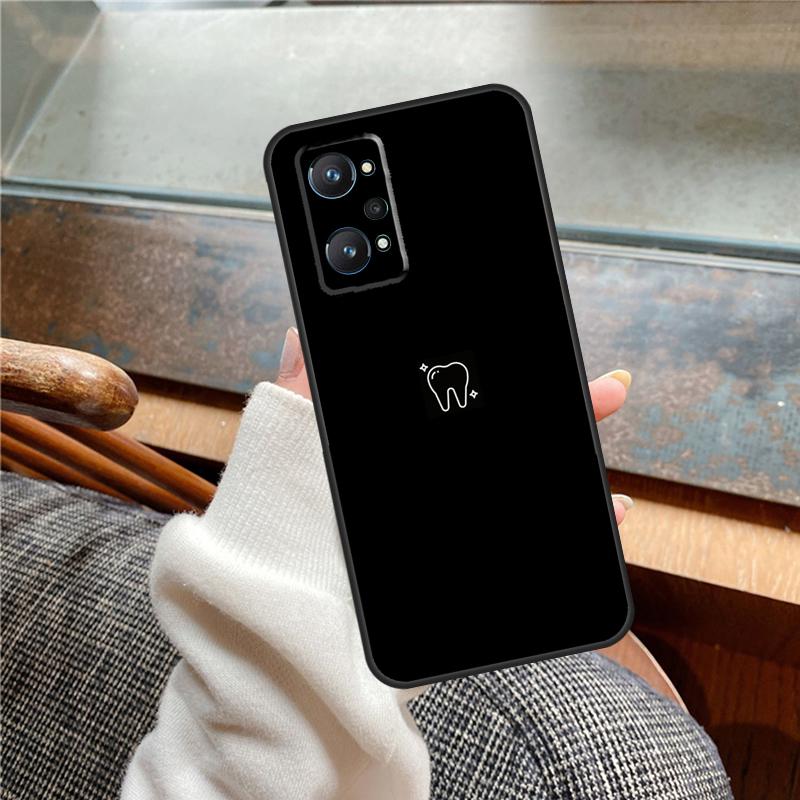 The Dentist Tooth Case For Realme 15 Pro GT7 GT6 11 12 13 14 Pro Plus C55 C51 C53 C35 C33 C61 C65 C67 C71 C75