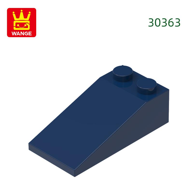 Non-Toxic 62Pcs/Lot 30363 Slope18 2 X 4Holes Slanting 2 Columns Block Moc Color Accessories Compatible With Brick Diy Children Toy