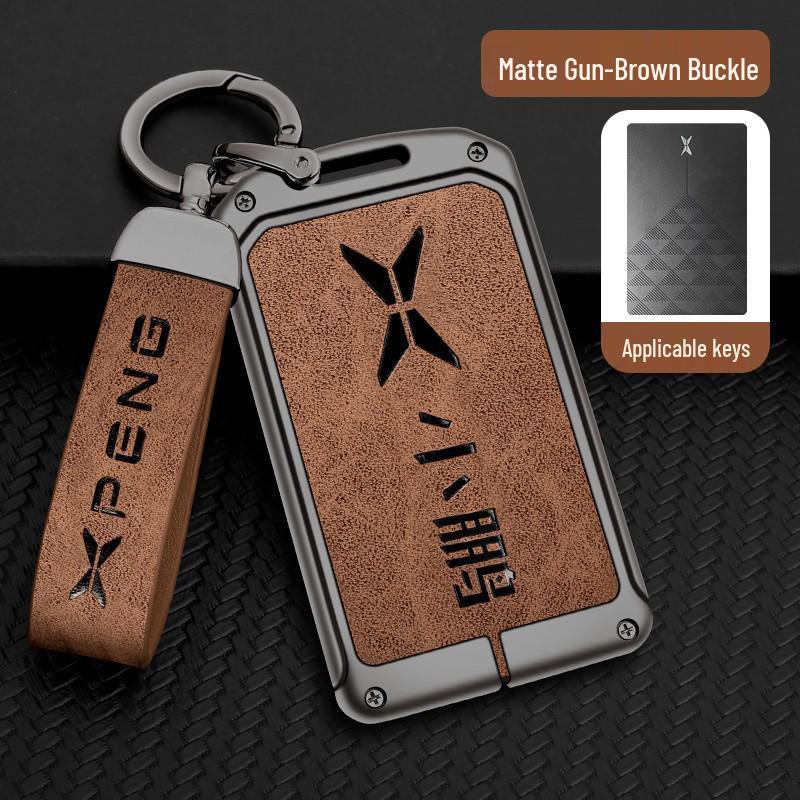 Compatible Models: Xiaopeng P7, P5, G3, G3i, G9 Key Case – Unisex Car Key Shell Cover