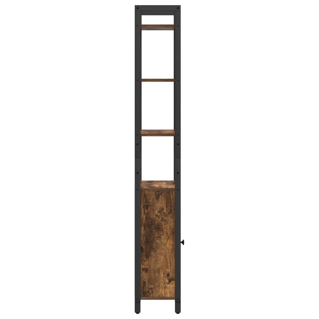 Bookshelf Smoked Oak 40 x 24 x 161 cm Particleboard