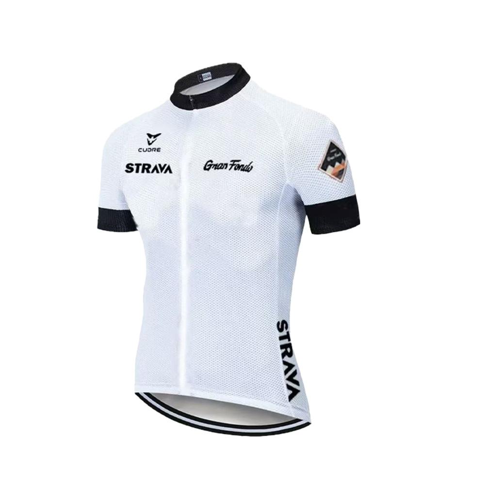 Cycling Suit Short Sleeve Set Strap Cycling Pants Cycling Team Quick Drying Cycling Suit Short Sleeve 2026 Summer Breathable Cycling Suit Set S
