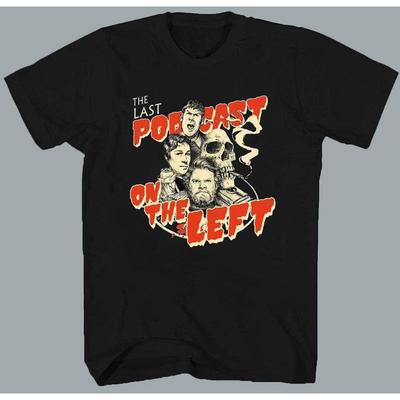 The Last Podcast On Left Slim Fit T Shirt Black