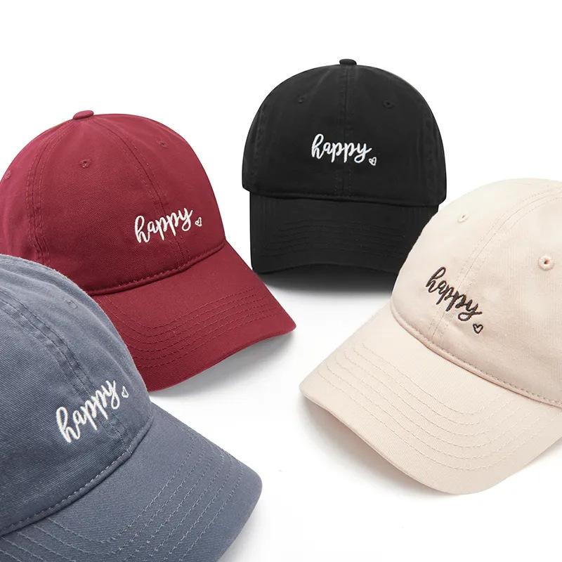 Peaked Color Plain Solid Hat Baseball Women Stitching Stitched Embroidered Alphabet Ricygvm Hats Cotton Casual Duck Tongue Cap Fashion Outdoor Sun