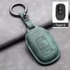 Leather Cover Protector Holder Car Remote Key Case Fob for Honda Civic Accord HR-V CR-V CRV 2 3 4 Buttons Keychain Accessories