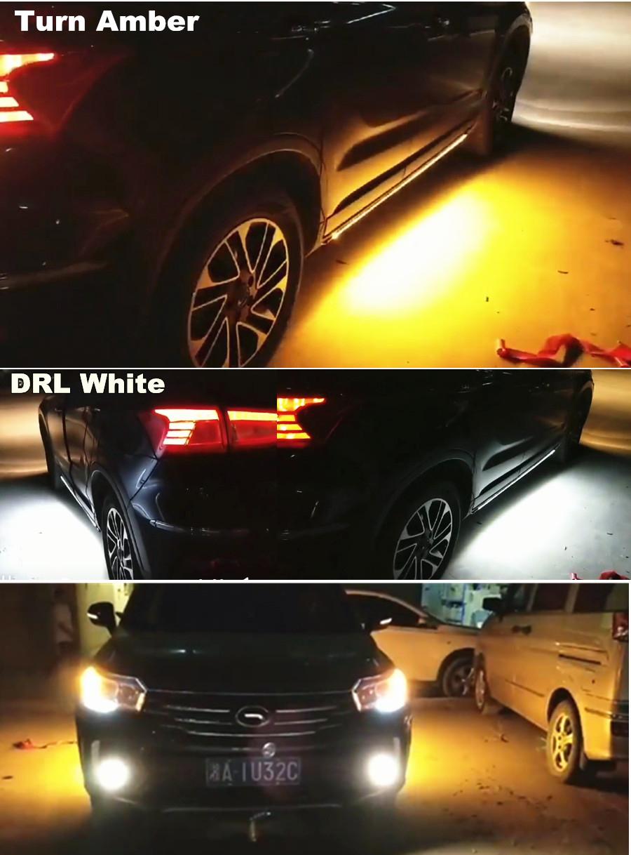 

Pedal warning light (right)-70 inch white yellow