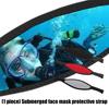 Universal Snorkels Mask Protective Band Durability Neoprene Design For Frequent Diver And Swimmers
